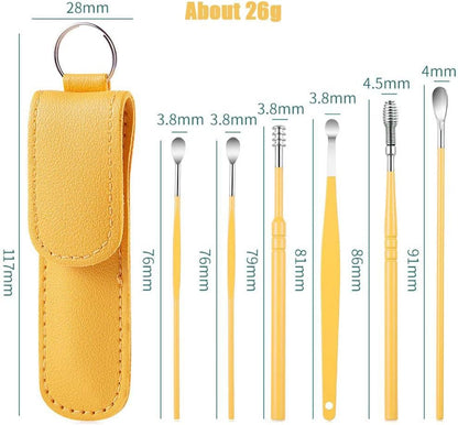 Ear Wax Removal Kit 6 in 1 – Premium Safe Ear Cleaning Tool Set | Buy 1 Get 1 Free Mega Offer Limited Time